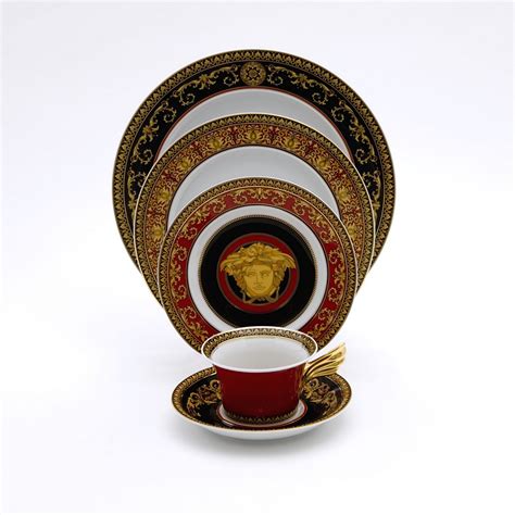 rosenthal meets versace medusa gala dinnerware|rosenthal Versace dinnerware collection.